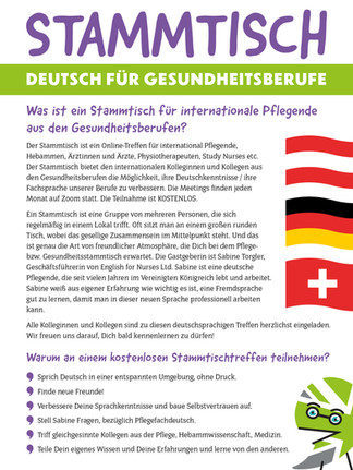 English for Nurses Stammtisch