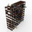 Thumbnail: Dark Pine & Galvanised Steel Wine Rack