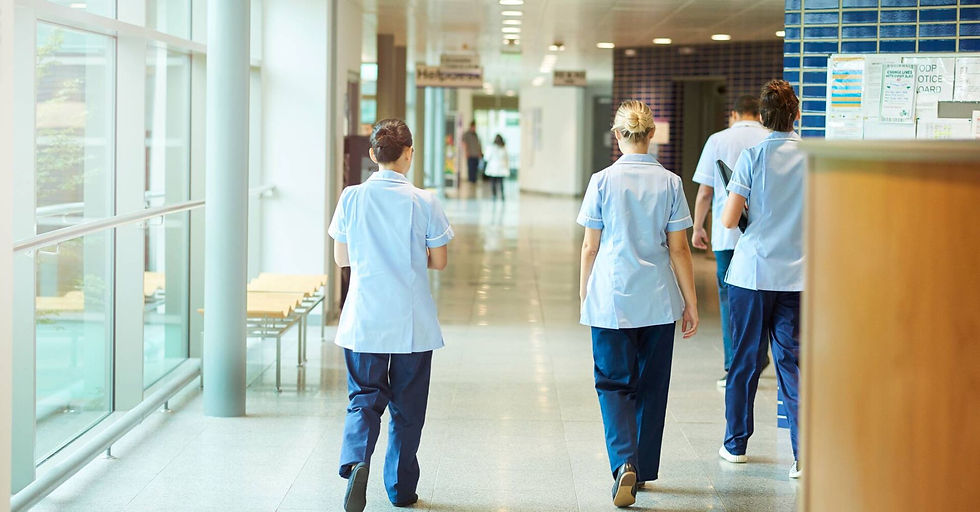 Exercise for Nurses in a hospital
