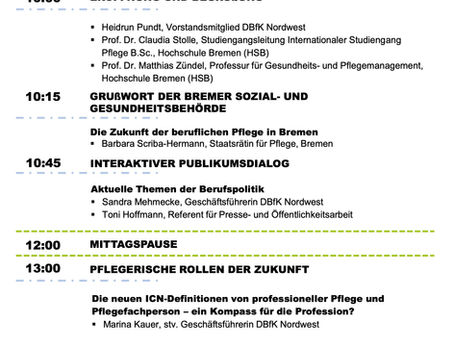 Nursing Congress in Bremen, 17.03.2026