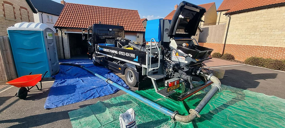 Dean Concrete Pumping, South West of England
