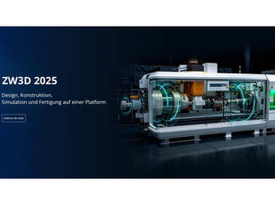 ZW3D 2025: Vom Design über die Konstruktion bis hin zur Fertigung – alles auf einer Plattform.