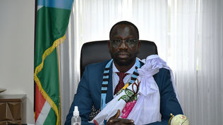 eng. Gieth Kon Mathiang, the Director General of NCA
