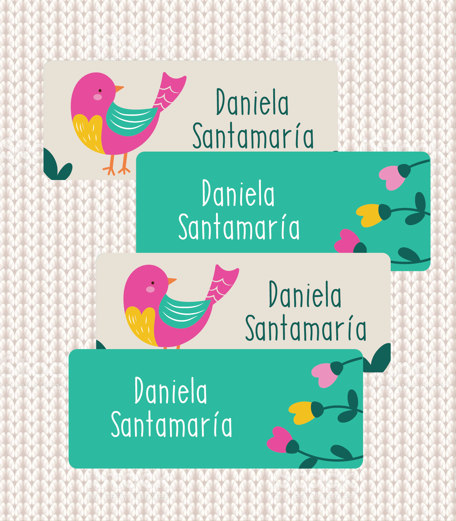 Marquilla Pajarito (Ropa)