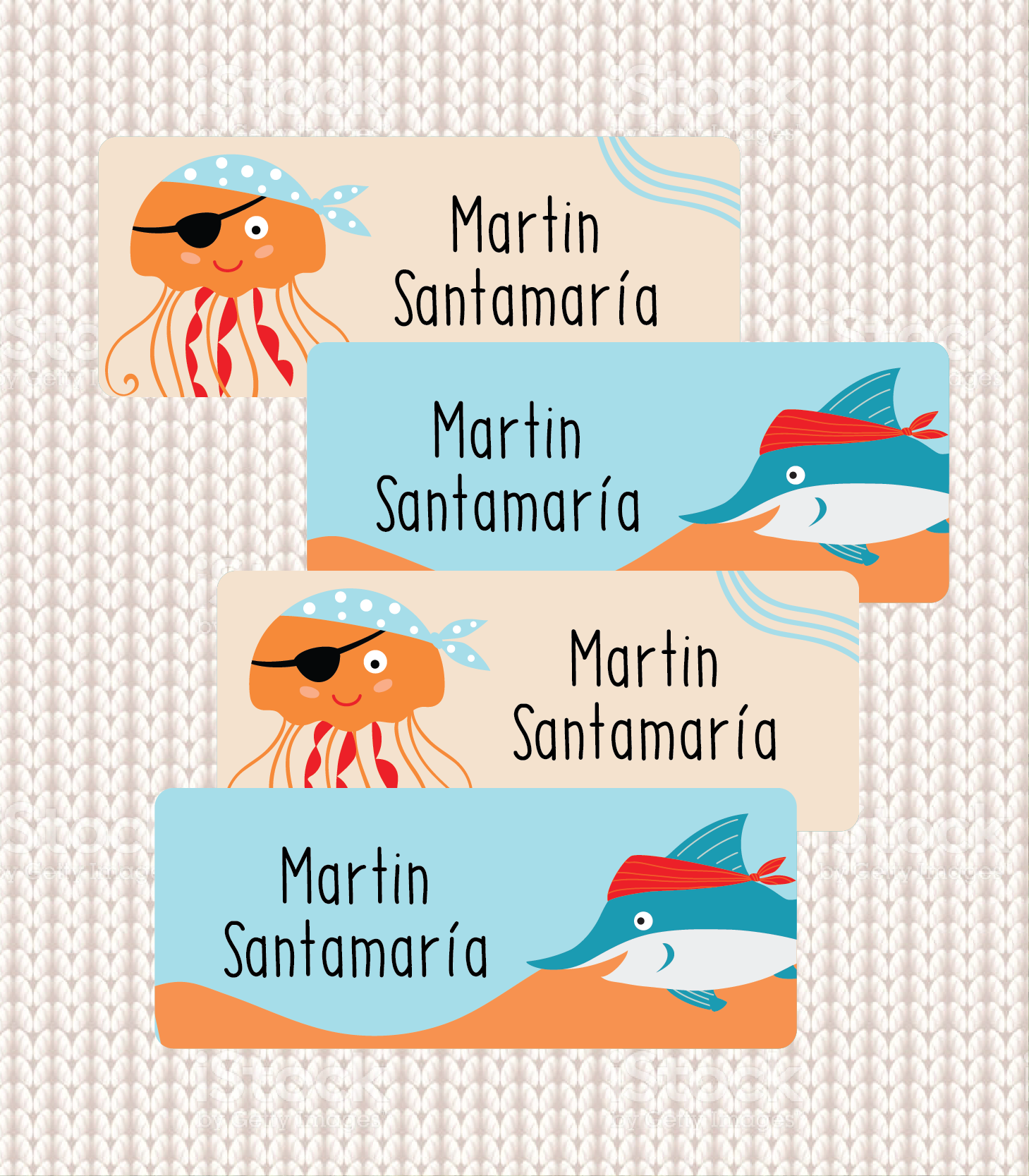 Marquilla Piratas (Ropa)