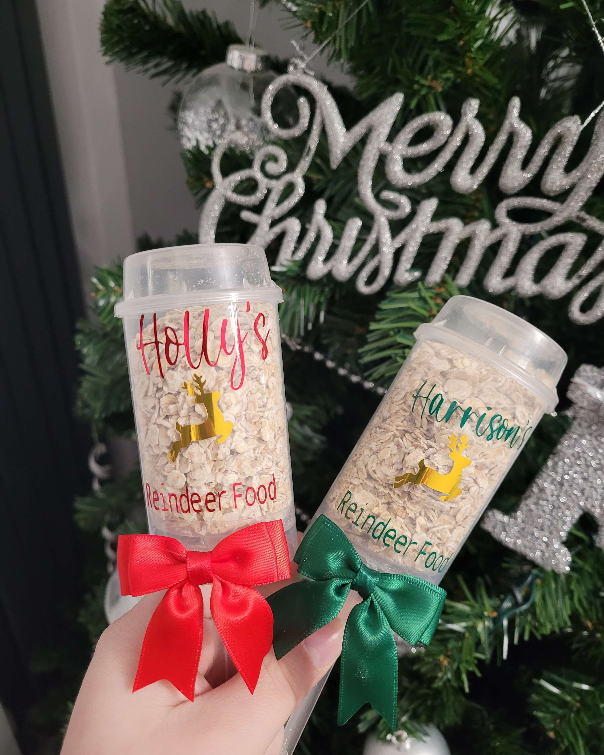 Reindeer food poppers 