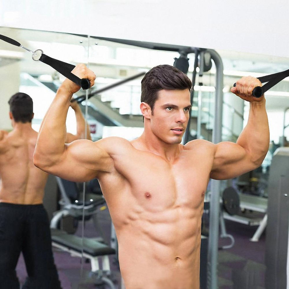 Miniatura: Resistance Band Handles for Home Workout Accessories