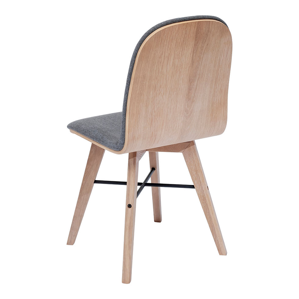 Thumbnail: NAPOLI DINING CHAIR GREY-M2