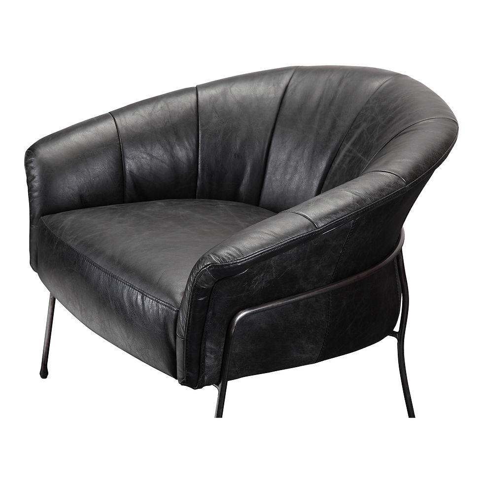 Thumbnail: GORDON ARM CHAIR BLACK