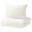 Thumbnail: Duvet cover and pillowcase(s), white