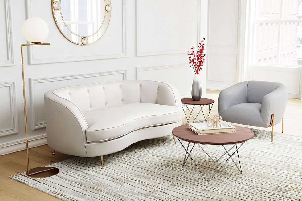 Thumbnail: Micaela Linen Chair (2 Colors)