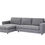 Thumbnail: Ethan Sofa Chaise—Laf - Quarry