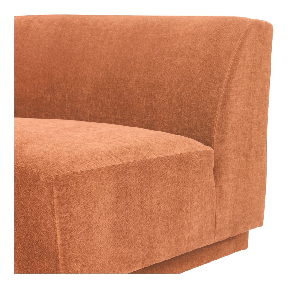 Thumbnail: YOON SLIPPER CHAIR RUST