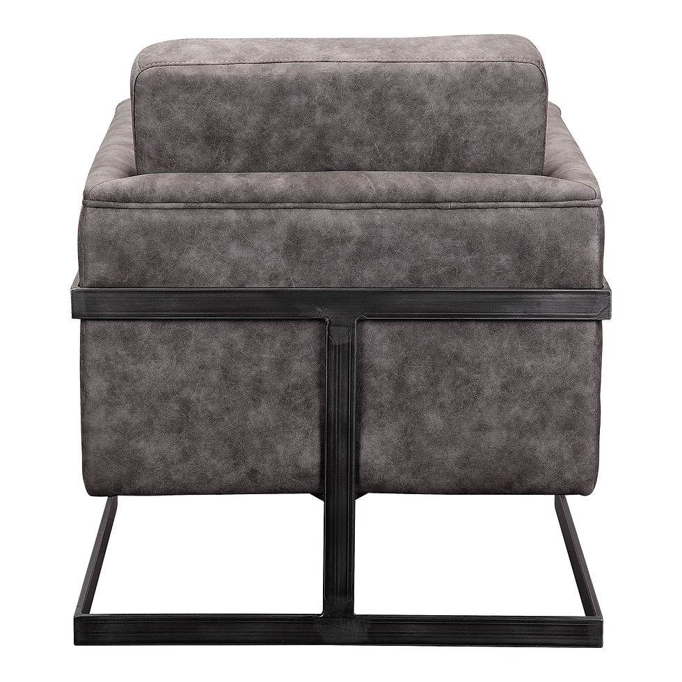 Thumbnail: LUXLEY CLUB CHAIR GREY VELVET