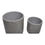 Thumbnail: KASVAA PLANTER WHITE SET OF 2