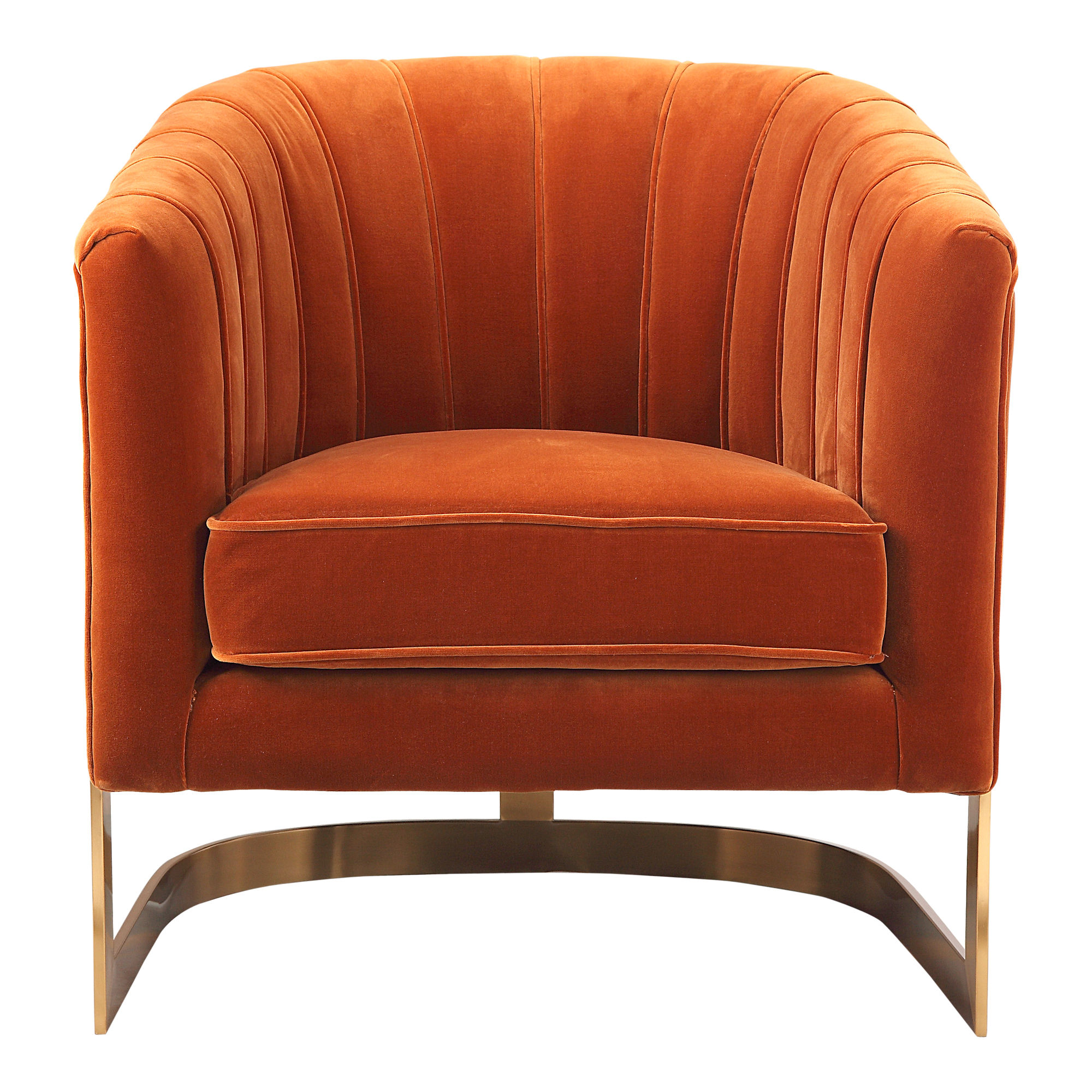 CARR ARM CHAIR ORANGE