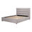 Thumbnail: TAKIO KING BED LIGHT GREY
