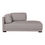 Thumbnail: ROMEO CHAISE RIGHT GREY