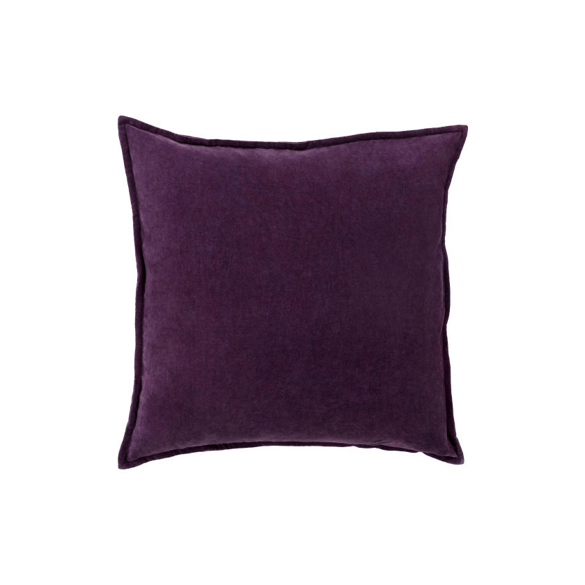 Thumbnail: Cotton Velvet Throw Pillow (14 Colors)