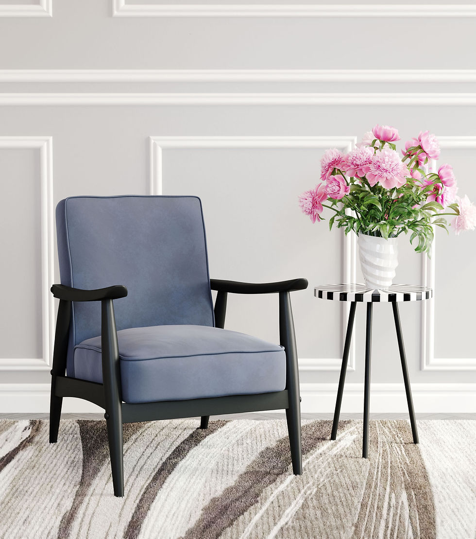 Thumbnail: Rocky Velvet Chair (2 Colors)