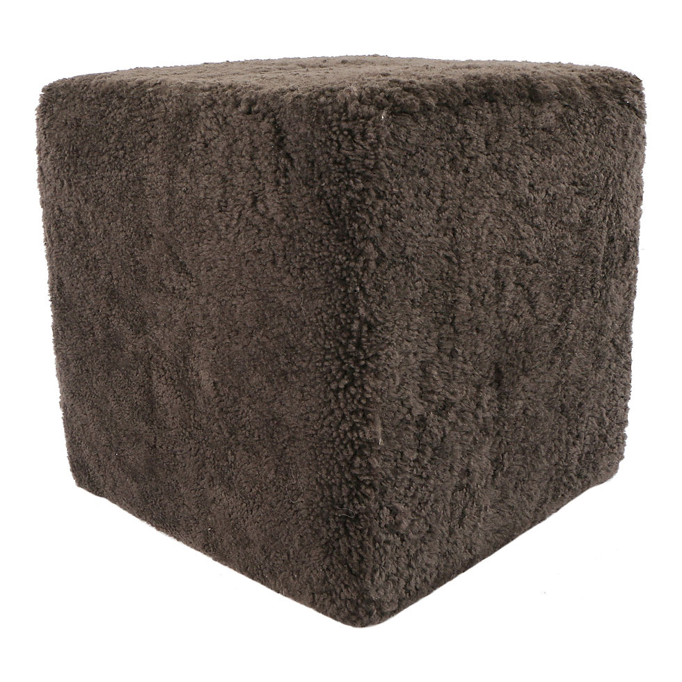 Thumbnail: SHEPHERD WOOL STOOL GREY