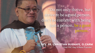 Lessons on Goodness, Compassion shine as Dominicans head to another FRC culmination