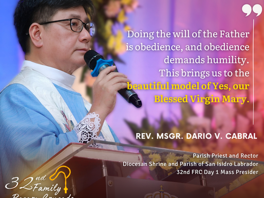 Rev. Msgr. Cabral calls on Dominican faithful to be obedient, believe in "change of heart"