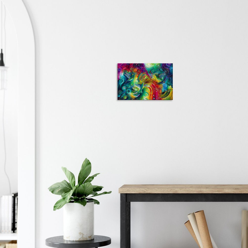 Miniatura: "DANZA DE LAS LUZ" CANVAS