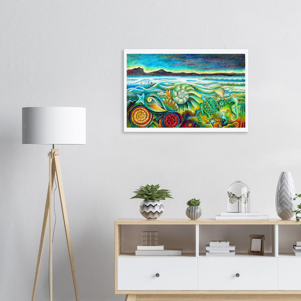 Miniatura: "LA HORA SECRETA DEL AMANECER" CANVAS