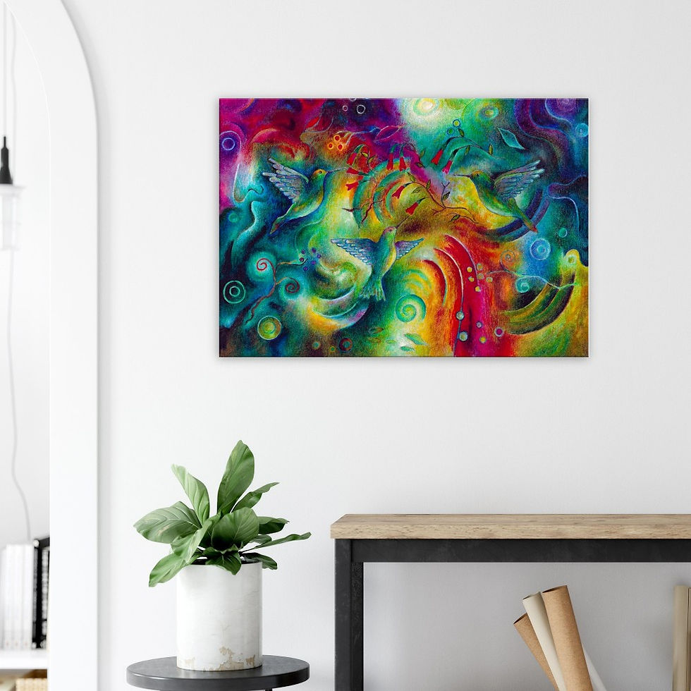 Miniatura: "DANZA DE LAS LUZ" CANVAS