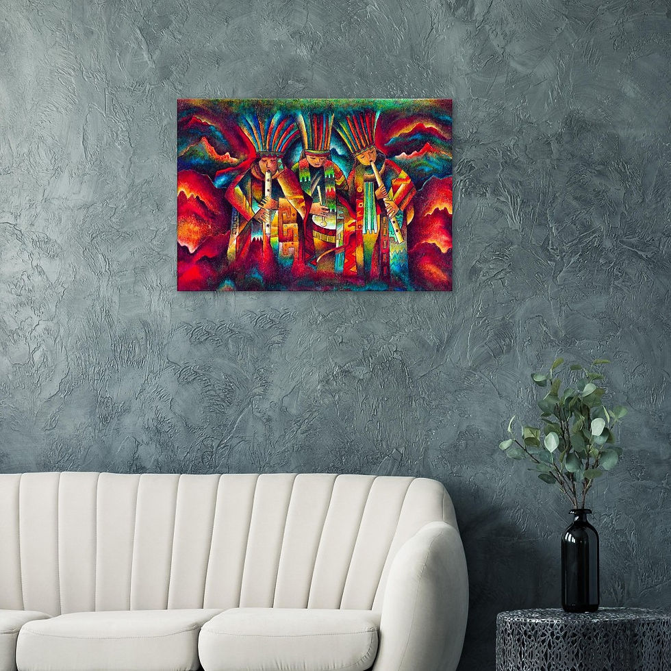 Miniatura: "MÚSICOS DE VIENTO" CANVAS