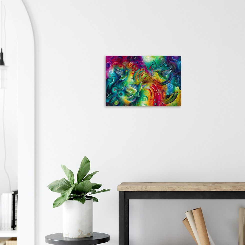 Miniatura: "DANZA DE LAS LUZ" CANVAS