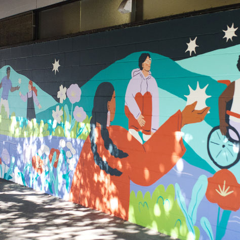 “Hate to Hope” Embracing Diversity in Britannia's New Mural