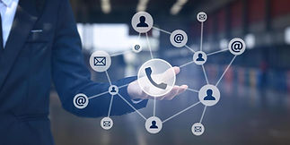 businessman-shows-outstretched-hand-with-social-icon-on-virtual-screen-contact-us-free-pho