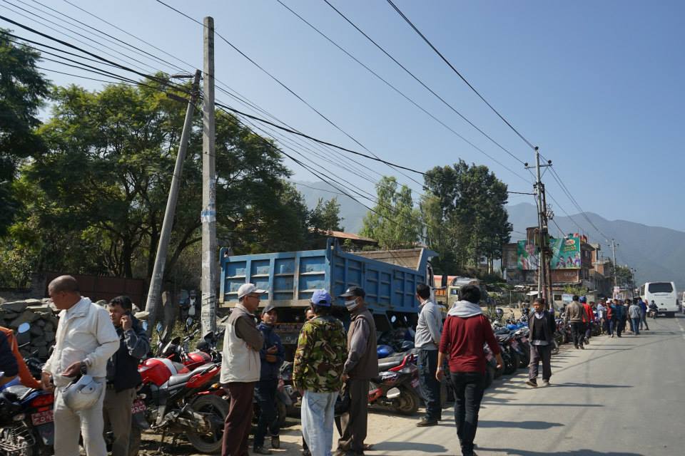 Petrol Queue Kathmandu Valley