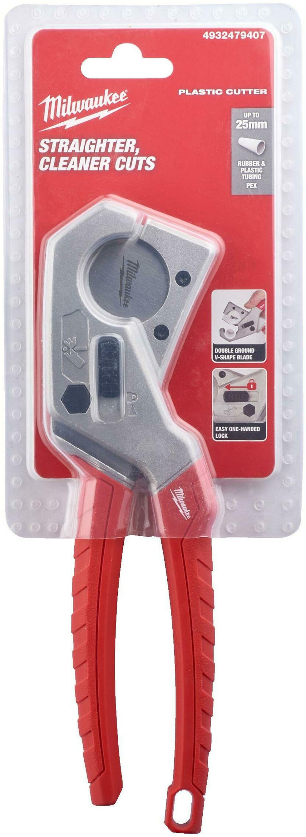 Різак для поліетиленових труб, 25мм Milwaukee 4932479407, придбати у офіційного дилера у Житомирі.