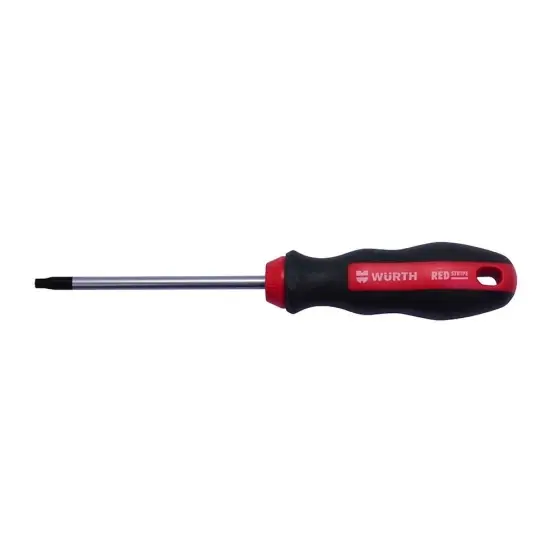 Прев'ю: Викрутка TORX TX8x75 mm RED STRIPE WURTH 575144408