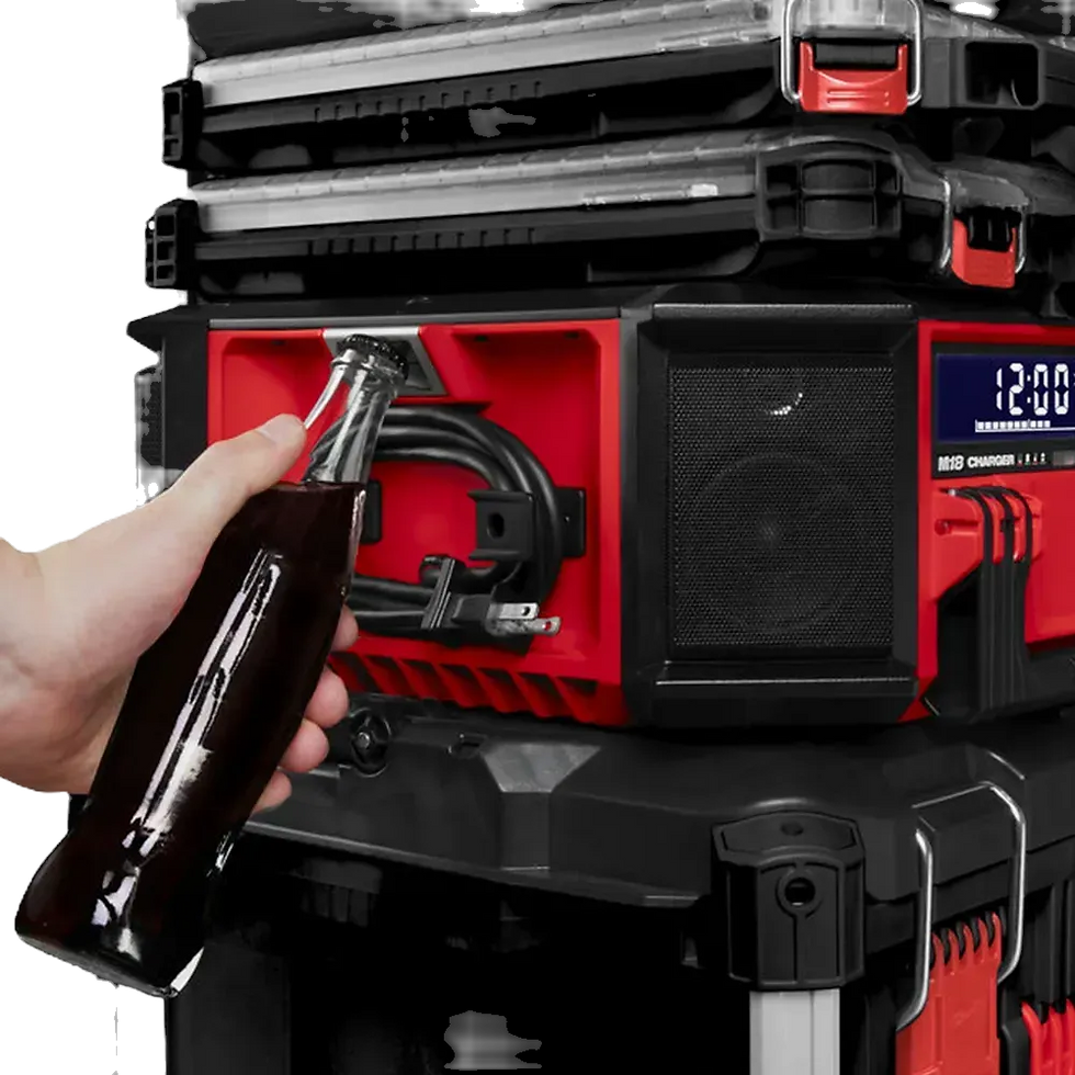 Прев'ю: Радіоприймач із зарядним пристроєм, PACKOUT, M18 PRCDAB+ Milwaukee 4933472112