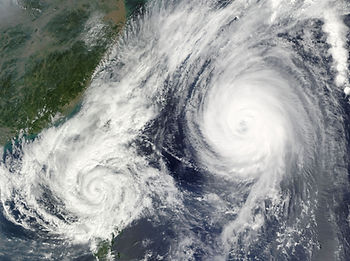 Typhoon Rumbia Hits Ningbo and Shanghai