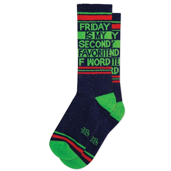 Thumbnail: Friday Is My Fav F Word Gym Socks