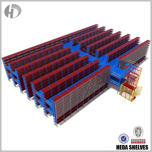 Miniatura: Sistema di scaffalature HEBA per magazzino