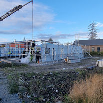 Prefab husinstallation