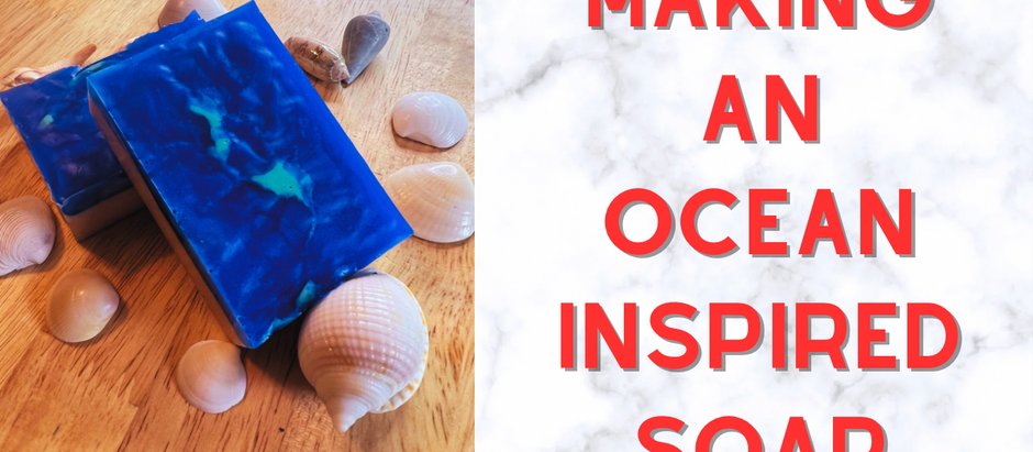How To Make An Ocean Inspired Melt & Pour Soap