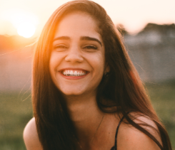 laughing girl