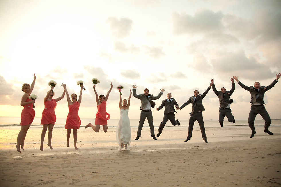Celebrating Ellie & Jeff's wedding at Bali Intercontinental Resort, Jimbaran Bay