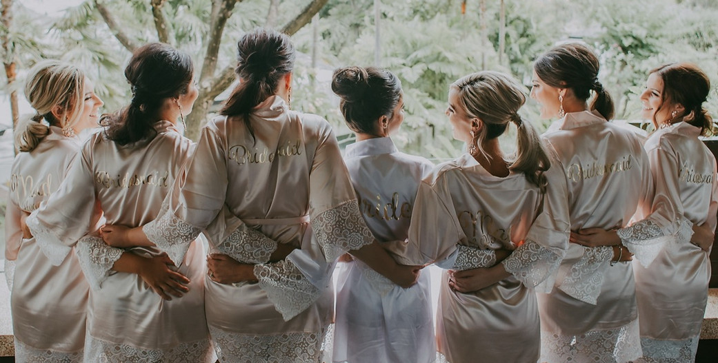 Dream Weddings In Bali. Bride &bridesmaids preparations