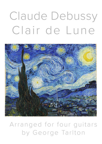 Clair de Lune - Claude Debussy arr. Tarlton | Mela Guitar Quartet