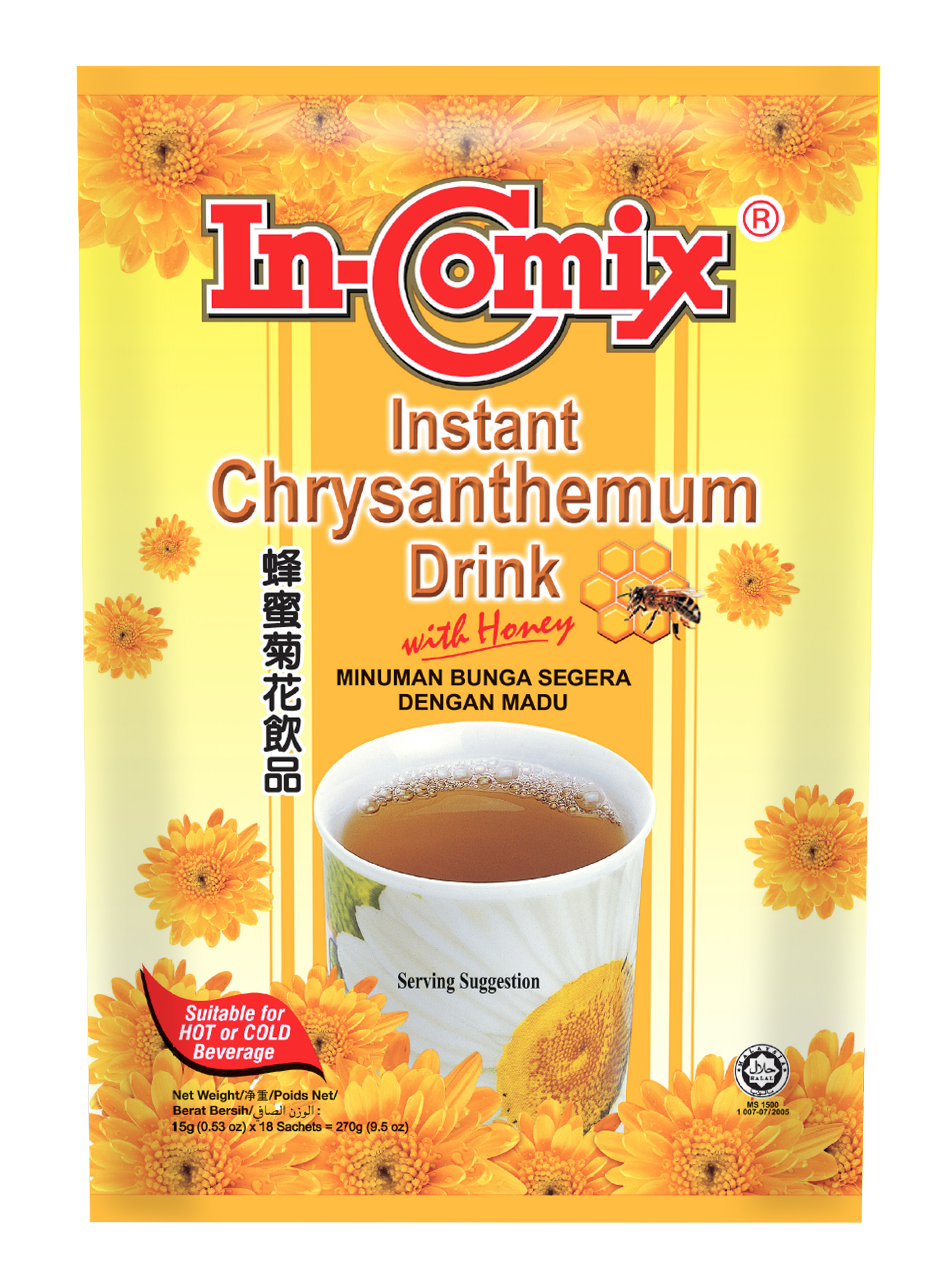 Instant Chrysanthemum Drink with Honey