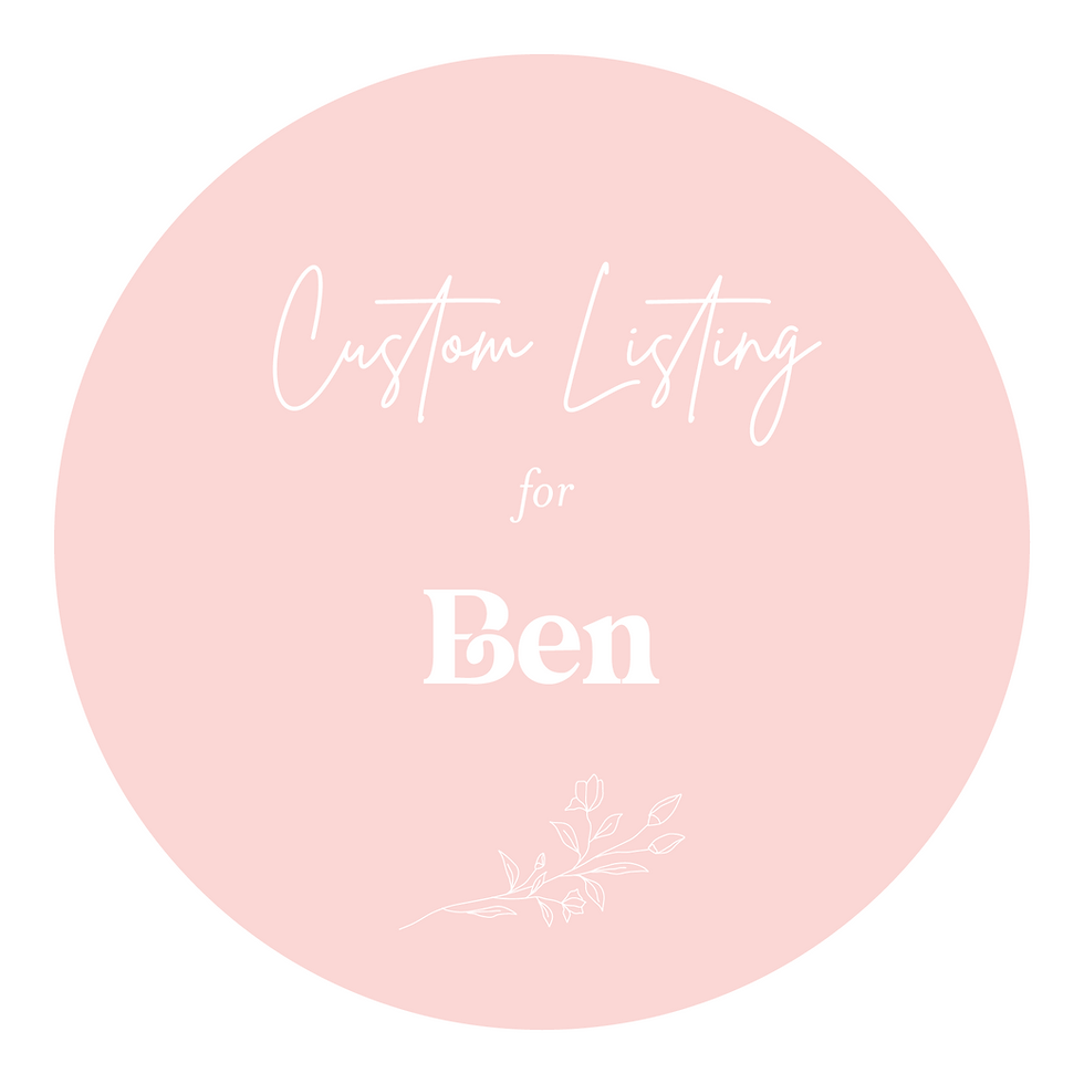 Custom Sign for Ben & Nichole