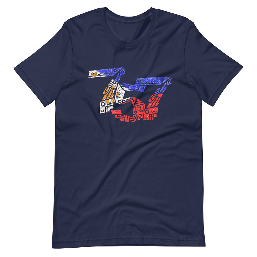 Thumbnail: Unisex 757 Area Code Typography With Philippine Flag